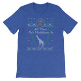 All I Want For Christmas Is A Giraffe Vet Tech Veterinarian