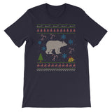 Bear Hunting Christmas Ugly Design Bear Hunter Design