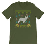 French Bulldog Christmas Ugly Design Sweater Ugly Design