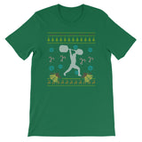 Weight Lifting Gym Christmas Ugly Sweater Design