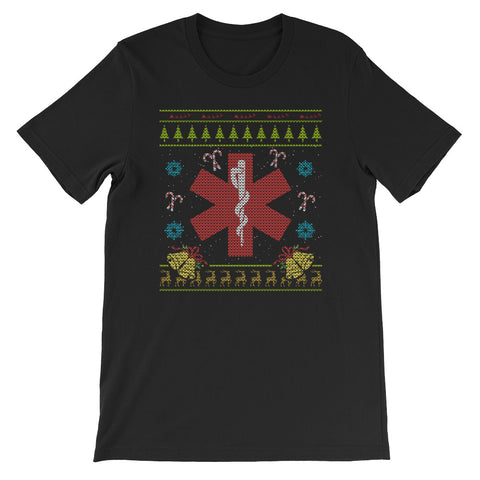 EMS Christmas Ugly Design EMT Paramedic Sweater Ugly Design Shoppzee