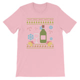 Wine Bottle Christmas Sweater Design Wine Lovers Gift