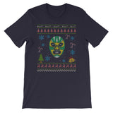 Mexican Wrestling Christmas Ugly Design Mexican Wrestler