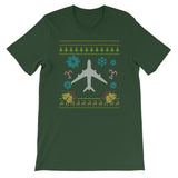 Airplane Pilot Christmas Sweater Design