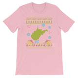 West Virginia Christmas Ugly Sweater Design