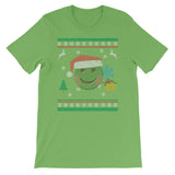Funny Smiling Santa Emoticon Ugly Christmas Sweater Design