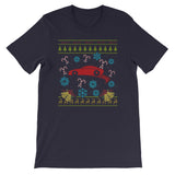 Race Car Christmas Ugly Sweater Design