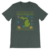 Michigan Christmas Ugly Sweater Design
