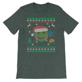 Funny Smiling Santa Emoticon Ugly Christmas Sweater Design