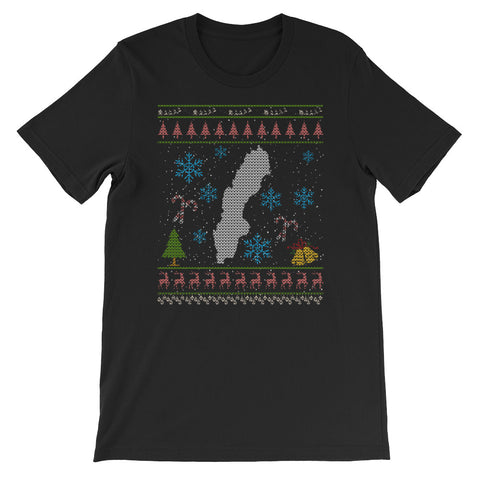 Sweden Christmas Ugly Design Swedish Christmas