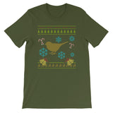Bird Christmas Sweater Design Parakeet Christmas Sweater Design