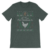 Pet Chickens Christmas Ugly Design