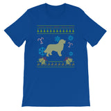 Bernese Mountain Dog Design Christmas Ugly Sweater Design