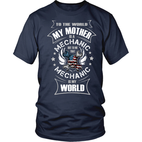 My Mother the Mechanic (frontside design)