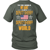 My Aunt Deputy Sheriff (backside design)