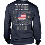 Mom State Trooper (backside design only)