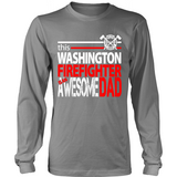 Awesome Washington Firefighter Dad - Shoppzee