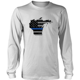 Wisconsin and UP Thin-Blue Line - Shoppzee