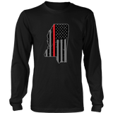 Mississippi Firefighter Thin Red Line
