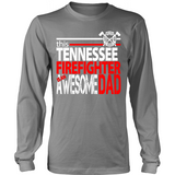 Awesome Tennessee Firefighter Dad - Shoppzee