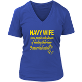 Navy Wife T Shirt