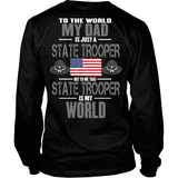 State Trooper Dad (backside design only)