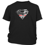 Firefighter Thin Red Line American Superhero