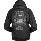 Husband Police Officer (backside design only)