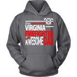Awesome Virginia Firefighter Dad - Shoppzee