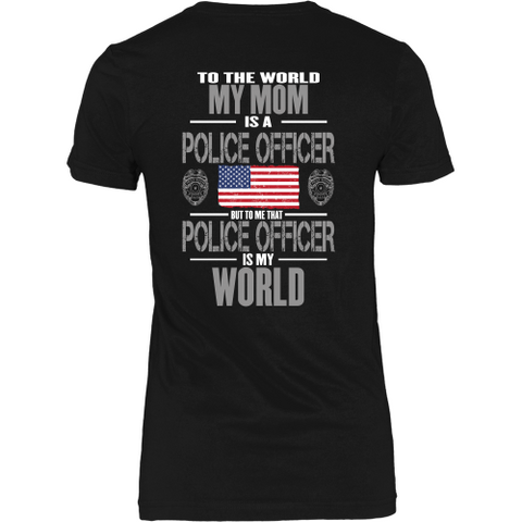 Mom Police Officer (backside design)