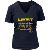 Navy Wife T Shirt