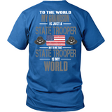 Grandson State Trooper (backside design only)