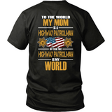 Mom Highway Patrolman - Backside Design Only