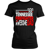 Awesome Tennessee Firefighter Dad - Shoppzee