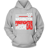 Awesome Washington Firefighter Dad - Shoppzee