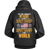 Father Sheriff Deputy (backside design only) - Shoppzee