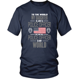 Daughter Police Officer (frontside design) - Shoppzee