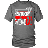 Awesome Kentucky Firefighter Dad - Shoppzee