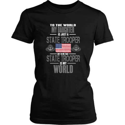 Daughter State Trooper (frontside design) - Shoppzee