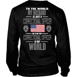 Husband Correctional Officer (backside design)