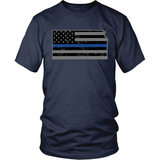 Kansas Thin Blue Line Tee