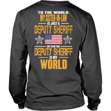 My Sister-In-Law Deputy Sheriff (backside design)