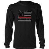 Oregon Firefighter Thin Red Line