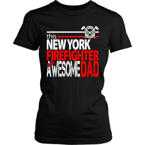 Awesome New York Firefigher Dad - Shoppzee