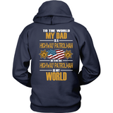 Dad Highway Patrolman (backside design) - Shoppzee