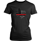 Texas Firefighter Thin Red Line