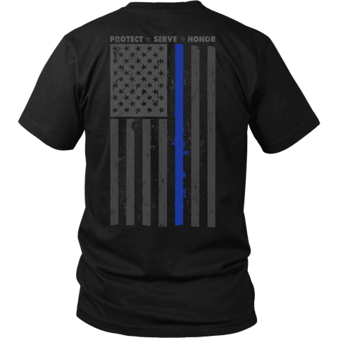 Thin Blue Line Protect Serve & Honor