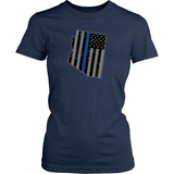 Arizona Thin Blue Tee - Shoppzee