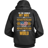 Wife Highway Patrolman (backside design) - Shoppzee