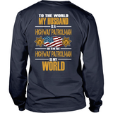 Husband Highway Patrolman (backside design)